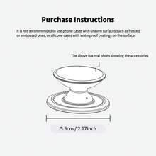 可爱小熊和兔子女孩心形玩偶 | 磁性气垫支架，强力磁铁，可伸缩可拆卸，桌面追剧神器 - 彩色 - 查看 5