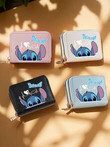 1pc Fashion Zipper Card Holder Wallet, Multi-Card Slots Coin Purse, Multifunctional Zipper Wallet, Suitable For Daily Use, Travel, And Campus - Multicolor - View 6