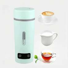 OCTAVO Hervidor eléctrico portátil de 350ml, calentador de agua rápido y mini, de acero inoxidable 304, con apagado automático y protección contra funcionamiento en seco - Tipo de Enchufe B USA (110-127V) - Ver 8