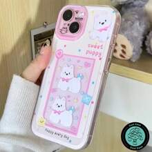 Case Cover Transparent Material TPU Cute Puppy And Cat Prints I P H ONE XR 11 12 13 14 15 16 PRO MAX 7 14 15 16 PLUS REDMI A1 A2 A3 A5 9A 10C 12C 11A 13C 14C 11 12 LIRE NOTE 8 9 10 11 12 13 14 PRO POCO C55 C65 X3 X4 X5 A72 S20 FE S21 FE S22 ULTRA S23 FE S23 ULTRA S24 PLUS S24 ULTRA S25 ULTRA MOTO G04 G7 G9 PLAY G10 G13 G23 G14 G15 G20 G22 G24 G30 G32 G34 G35 G52 G53 G54 G60 G84 E7 E13 E20 E22 EDGE 30 40 CASE - 透明1 - 查看 2