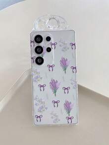 1个紫色蝴蝶结郁金香图案相机镜头保护盖，兼容三星、Nothing、Pixel、INFINIX、苹果、小米红米等品牌手机。 - 彩色 - 查看 4