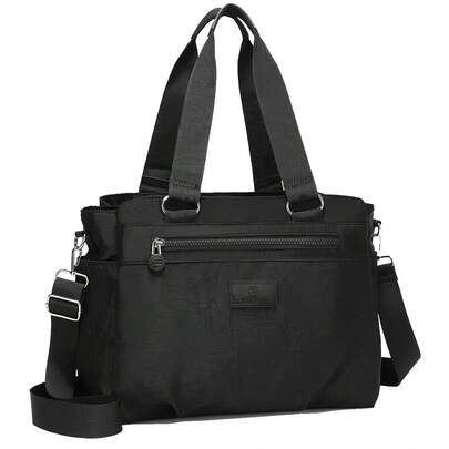 DIOSA LUNA Bolso de hombro/Crossbody/bandorela/mano para mujer, bolso de mano, bolso de lona para commuter de gran capacidad y múltiples bolsillos, bolso de hombro tipo tote casual y ligero, bolso bandolera para estudiantes y portátiles, mochila minimalista deportiva con múltiples compartimentos y bolsillos, mochila escolar, portátil, plegable, de gran capacidad, para adolescentes, estudiantes universitarias, escuela secundaria, escuela intermedia, exteriores, viajes, salidas, trabajo, negocios, viajes al trabajo, días festivos, mochila de libro universitario