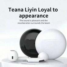 Air Pro 6 TWS 蓝牙耳机，无线蓝牙耳机，降噪耳塞，带麦克风，无线耳机 - 彩色 - 查看 1