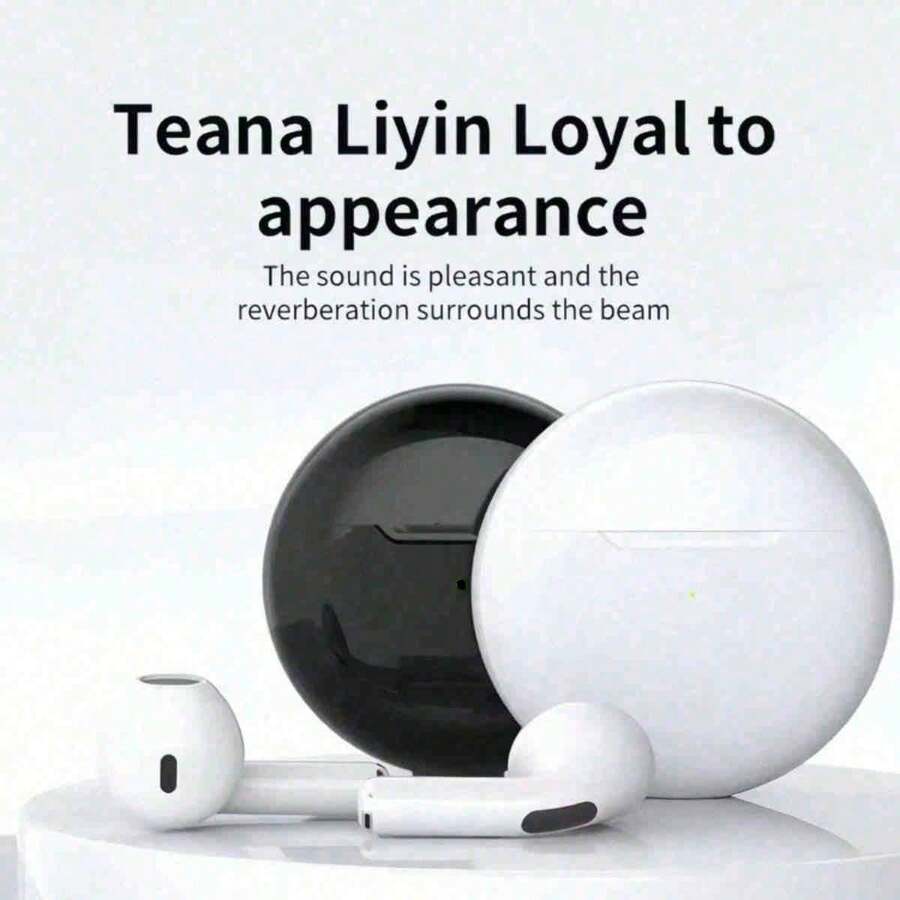 Air Pro 6 TWS 蓝牙耳机，无线蓝牙耳机，降噪耳塞，带麦克风，无线耳机 - 彩色 - 查看 1