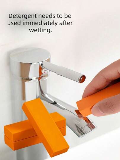 1pc/2pcs/3pcs Stainless Steel Cleaning Scrubber, Suitable For Removing Limescale And Rust In Kitchen, Cleaning Scrubber Can Remove Stains And Grease, Applicable For Bathroom Glass Cleaning And Rust Removal, Household Kitchen Cleaning Tool, Suitable For Anti-Rust Pot Brush And Limescale