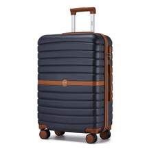 PP Suitcase 20"/24"/28" - Lightweight Hard-Shell Luggage With 4* 360° Wheels, TSA Lock | Hand Luggage & Travel Suitcases - 藏蓝色 - 查看 12