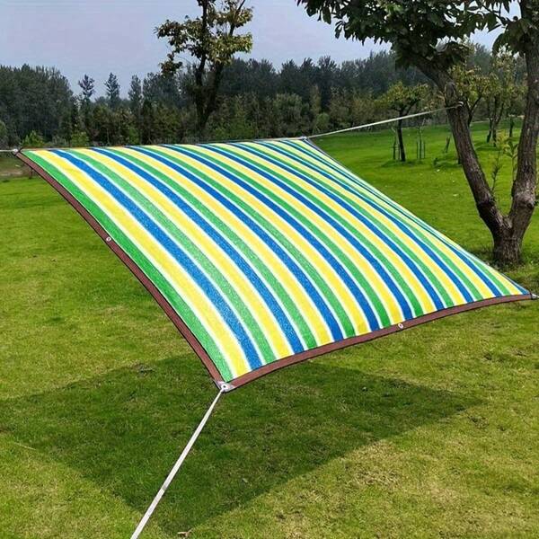 Patio Sunshade Net, Outdoor Sunshade Net, Terrace Sunshade Net, Garden Sun Protection Net, Plant Sunshade Net. Made Of High-Density Material, It Has Strong Sun Protection And UV Resistance, Is Breathable And Not Stuffy, Thickened And Durable, With Reinforced Edges And Holes For Easy Hanging. Suitable For Backyard And Outdoor Leisure Areas.