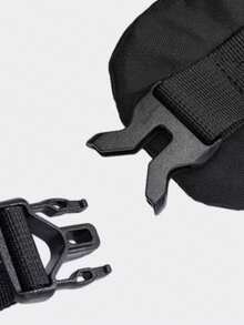 CAMEL CROWN 男士便携式单肩包/斜挎包/骑行包 - 黑色 - 查看 3