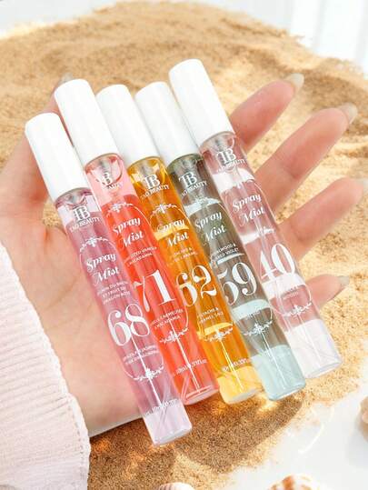 1/5 Packs Portable Gift Box Brazilian Fragrance Mist, Releasing Elegant Janeiro Vanilla Coconut Fruity Citrus Woody Marine Scent, Ideal Air Freshener For Indoor, Outdoor, Date, Party, Gathering, Travel, Holiday, Home, Hotel, Office, And A Perfect Gift For Family, Relatives, Friends, Beach Vacation, Birthday, Mother's Day, Thanksgiving, Christmas, New Year,Spring Summer Picks,Brides Maid Gifts,Room,Bedroom Decor,Beach,Travel,For Men,For Women,Vacation,Cute Stuff