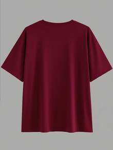 Customized Personalized T-Shirt, Women's Tank Top. Can Customize Front And Back Patterns, Add Your Own Text And Photos (Slogan/Quote/Attitude/Life Motto/Family Photo/Selfie/Pet Photo/Friend Photo) Summer - Burgundy - View 4