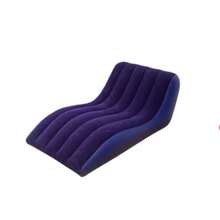 Ghế sofa bơm hơi gấp gọn, chất liệu PVC mềm mại, thích hợp cho văn phòng, ban công, cắm trại, du lịch ngoài trời, ghế tựa bơm hơi gấp gọn di động. - Nhiều màu - Xem 13