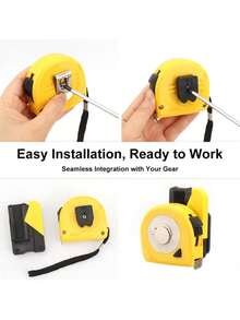 1个快拆扣扳手电动工具腰带收纳钩通用卷尺钩腰带夹 - 多色 - 查看 5