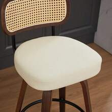 Barstools - Beige + PU Leather + Foam-1 - View 7