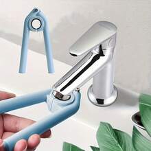 1件装多功能水龙头及水槽安装工具，通用水龙头扳手，多用途管道扳手，浴室安装维修工具，带塑料过滤器清洁器，圆形手柄设计，方便安装和拆卸 - 工业级工具。请注意，该工具本身由塑料制成，下单时务必谨慎。 - 淺灰色 - 查看 2