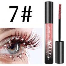 1pc Lengthening & Curling Mascara, Smudge-Proof. Fine Texture, Suitable For Stage Makeup, Can Be Applied On Eyebrows. - Multicolor - View 15