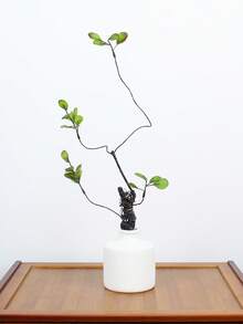 3pcs Artificial Ficus Leaves With Long Stems - Ideal For Floral Arrangements, Home & Office Decor - Can Be Used As Vase Fillers And Bouquet Accents - Great For Home Decor, Office Decor, Mother's Day, Valentine's Day, Easter Decorations, And Various Tabletop Decorations - New Maple Green - View 9