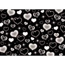 Personalized Text Y2K 2000s Heart Birthday Tapestry, Glitter Love Heart Wall Decor, Girls 2000s Theme Birthday Photo Backdrop - Đa sắc3 - Xem 2