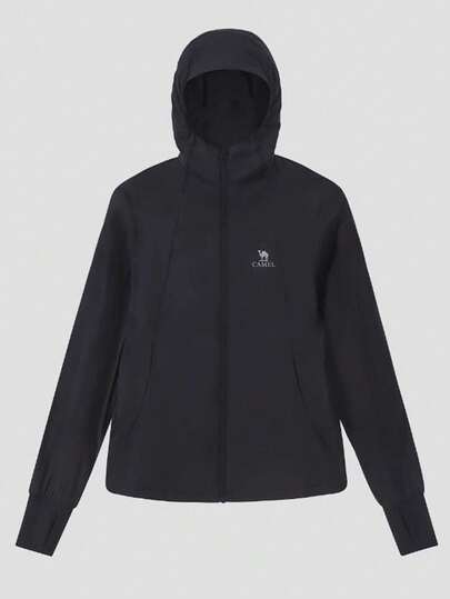 CAMEL CROWN 女士户外轻便夹克，防紫外线，防水，透气，吸湿排汗。适合春夏季节穿着。男女通用款。