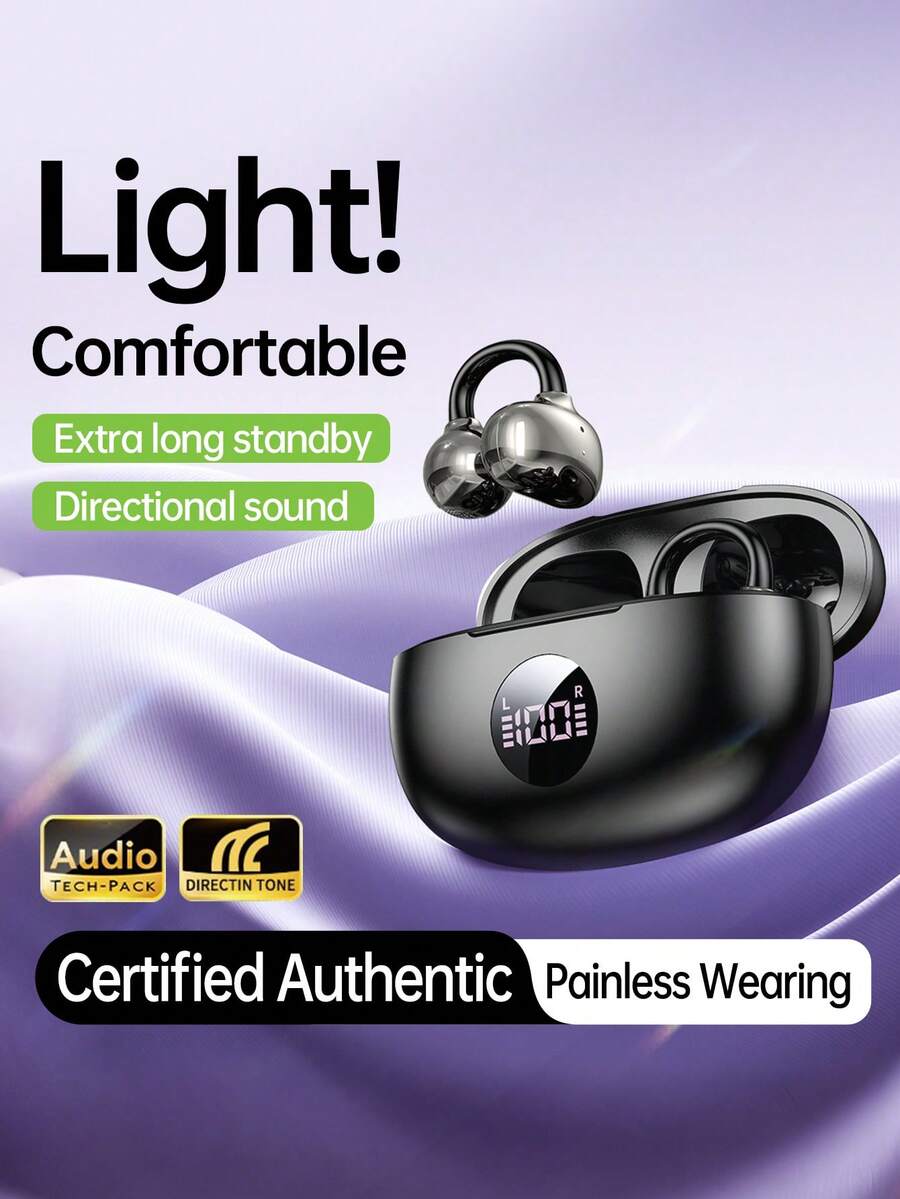 【Acer 官方正品】OHR577 无线耳机，耳挂式设计，立体声重低音，开放式耳机，低延迟游戏，佩戴舒适，适合商务、运动、跑步、健身，兼容手机、平板、笔记本电脑，圣诞节、情人节礼物推荐