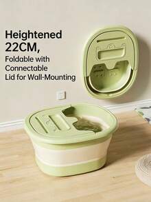 Foldable Portable Home Foot Spa Tub, Deep Soak Leg Tub With Massage Beads, No Installation Required, Easy Storage, Lightweight And Space-Saving, Home & Travel Dual-Use, Relieve Fatigue And Promote Blood Circulation. Mother's Day Gift - Multicolor - View 4