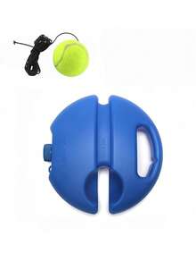 1pc Tennis Trainer - Outdoor Single Base - Durable Training Tool - High Elasticity - Wear-Resistant Tennis Rope - Adult Training Equipment - Multicolor - View 13