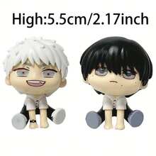 This Cute Summer Lightweight Gnome Figurine Has An Attractive Design And Is Perfect For Decorating Office Desks, Computer Cases, Or Car Dashboards.It's A Perfect Gift For Anime And Manga Lovers During Halloween And Christmas. - B - Xem 3