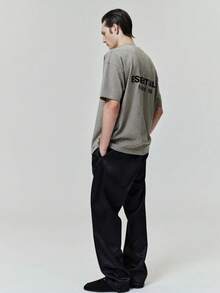 Fear Of God Essentials Classic Short Sleeve Tee Homestead Heather (SS25) - Homestead Heather - View 4