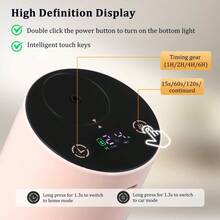 Waterless Diffuser For Essential Oil: Portable Nebulizing Essential Oil Diffuser, Aroma Diffuser For Car, Travel Use, Home - Apple - View 6