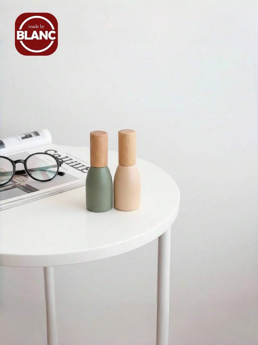 1pc 12ml Refillable Essential Oil Roller Bottle For Perfume, Insect Repellent, And Concentrated Oil - Multicolor - View 1