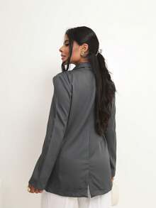 Women Blazers - Gris - Ver 2