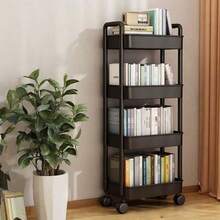 Xe đẩy lưu trữ nhiều tầng - Thiết kế nhỏ gọn tiết kiệm không gian, kết cấu nhựa chắc chắn, phù hợp cho nhà bếp, phòng tắm, phòng ngủ, văn phòng, nhà kho, gara - Lắp ráp dễ dàng, kệ nhiều tầng đa chức năng, giá để đồ gia dụng. - Nhiều màu - Xem 18