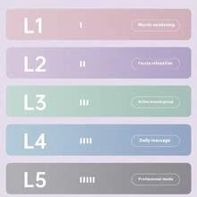 USB Rechargeable Mini Vibrating Massage Roller, Multi-Speed Muscle Relaxation Device For Yoga, Fitness, Cellulite Reduction - Purple - View 7