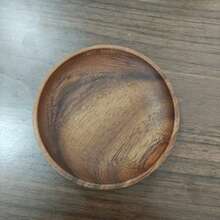 1 Peça Caixa de Armazenamento de Mesa de Madeira de Nogueira Vintage, Bandeja Organizadora de Exibição de Joias de Madeira Maciça para Chaves e Outros Itens Diversos, Decoração de Quarto - Castanho - Visão 3