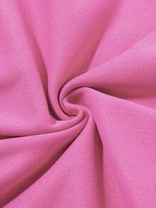 Women's Black Rhinestone Winged Glitter Sweatshirt Sweatshirt, Cute Women's Sweatshirt For Fall, Back To School - Pink - View 3