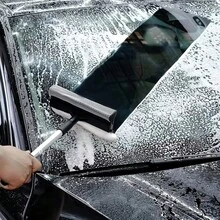 二合一可伸缩刮水器，窗户清洁工具，汽车挡风玻璃雨刮器，适用于轿车、SUV、卡车、浴室等。 - 升級伸縮款 - 查看 7