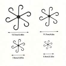 Bamboo Trellis With Anti-Tilt Support Bracket, Suitable For Spring Rain Pot Stand, Gardening Flower And Plant Anti-Tilt Support Rack - Multicolor - View 9