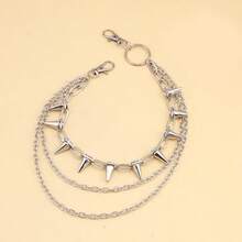 男女皆宜的嘻哈风格牛仔链条，朋克暗黑哥特风腰链配饰 - 彩色 - 查看 5