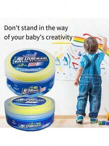 墙面清洁神器，用于去除白色乳胶漆墙上的污垢污渍、脚印、涂鸦，方便的墙面清洁剂，厨房，浴室，家庭，家居供应商 - 白色 - 查看 1