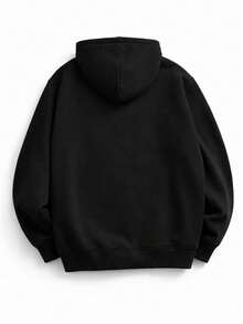 Women's Brazil World Cup 2026 Sweatshirt, Brazilian National Team Hoodie, Cotton - 黑色 - 查看 2