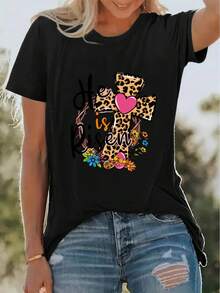 Women Outdoor Tees & Tanks - Black - View 1