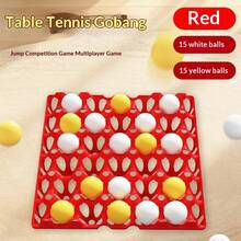 1pc 2026 Ping Pong & Five-In-A-Row Chess Game Set, Youth Competition Game, Intellectual Toy, Ideal For Interaction, Friendship, Family, Hot Selling, Perfect Gift For Boyfriend, Girlfriend, Birthday, Party, Boys, Girls - Multicolor - View 13