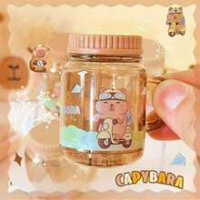 卡通水豚图案多功能削笔器，适合学生返校用品、冬季用品、感恩节、圣诞节、沙特国庆日、生日、节日、新年、情人节、送给男朋友/女朋友、成人礼物 - 卡通款 - 查看 2