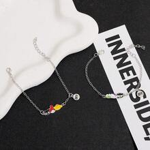 三丽鸥时尚卡通Hello Kitty手链可爱动漫人物Kitty吊坠手链配饰卡哇伊吊坠KT猫情侣礼物首饰 - Kawaii Kitty - 查看 8