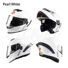 CYCKING 摩托车头盔 全盔 模块化 圆点图案 翻盖式 男女青少年成人款 快拆扣 复古 四季通用 可拆卸可清洗 - 揭面盔 - 查看 10