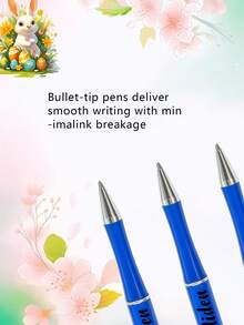 1 Custom Easter Egg Beaded Ballpoint Pen With Personalized Cute Text. Perfect As A Birthday Gift, Back-To-School Season Present, Unisex Ballpoint Pen, Anniversary Keepsake, Nurses' Day Gift - Multicolor - View 7