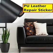 Miếng vá sửa chữa da PU 20*30/50*137cm, Mua một tặng một, Băng keo sửa chữa da, Thích hợp cho ghế sofa, Miếng dán da nhân tạo tự dính, Miếng dán vinyl, Thích hợp cho ghế xe hơi, Miếng dán chống thấm nước và chống dầu DIY, Miếng dán tân trang ghế sofa - Nhiều màu - Xem 8