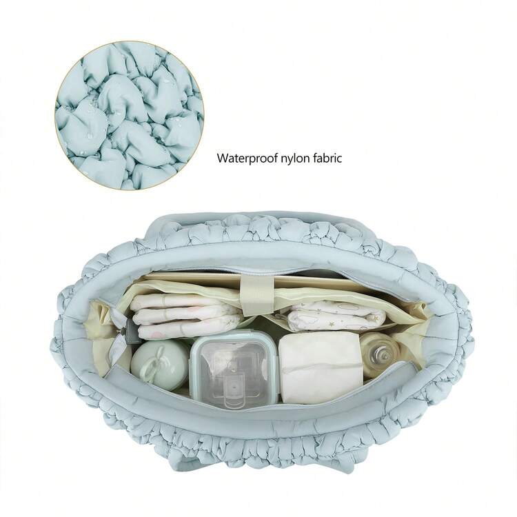 Diaper Bags - Azul menta - Añade 5