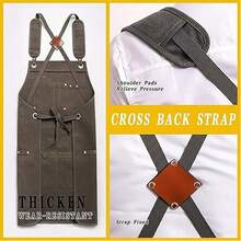 Protective Apron - สีเทา - ดู 5