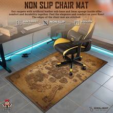 Gielinor Map Mouse Pad – Desk Mat With Fantasy World Map, Gamer Gift, Vintage RPG Decor, OSRS Setup Mat - Rectangle - View 7