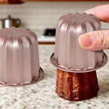 10/5/1pcs Angel Bell Cake Mold, Baking Pan, Non-Stick, Mousse, Pudding, Dessert Cup, Suitable For Home Baking - Multicolor - View 4